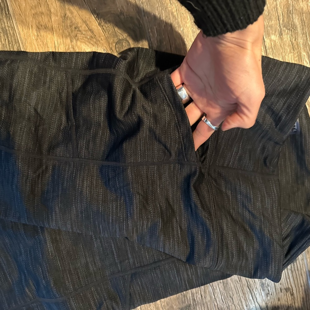 These pocket leggings have been washed but never worn.